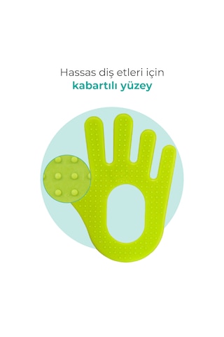 Mamajoo Yumuşak & Eğlenceli Diş Kaşıyıcı, Kolay Kavrama & Hassas