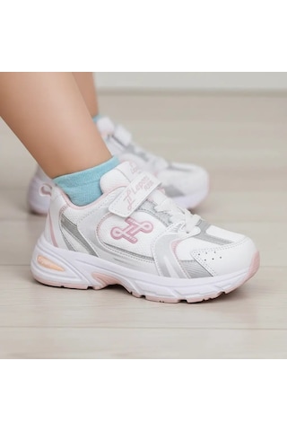 Tuğba Ortopedi 180 Çocuk Rahat Sneaker Beyaz/pudra
