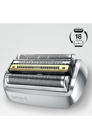 Braun 9 Serisi Tıraş Makinesi Yedek Başlığı 92S Gümüş