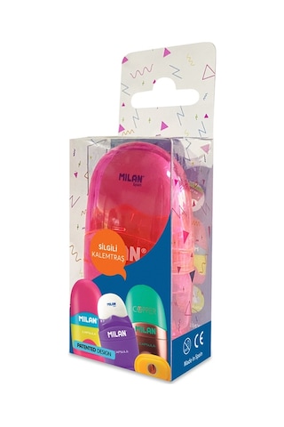 Mılan 4712116 Capsule Look Kalemtraş-silgi Blister