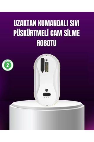 Home Aı Akıllı Rotalı Otomatik Cam Temizleme Robotu Çok Renkli