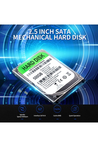 Geeksen 500gb 2.5 İnç Sata Iıı Mekanik Disk, 5400rpm Devir, 8mb Önbellek - Hdyz500gb04