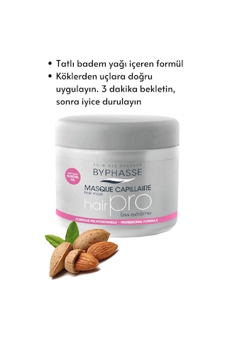 Byphasse Hair Pro Asi Saçlar İçin Koruyucu ve Yatıştırıcı Bakım Maskesi 500 ML