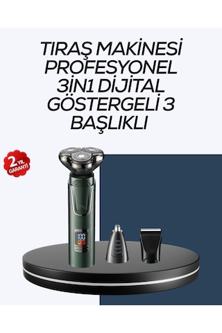Kuru Kullanıma Uygun Erkek Tıraş Makinesi