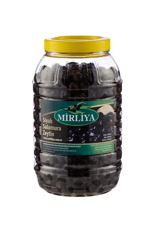 Mirliya Salamura Siyah Zeytin 2 KG Mirliya Salamura Siyah Zeytin 2 KG