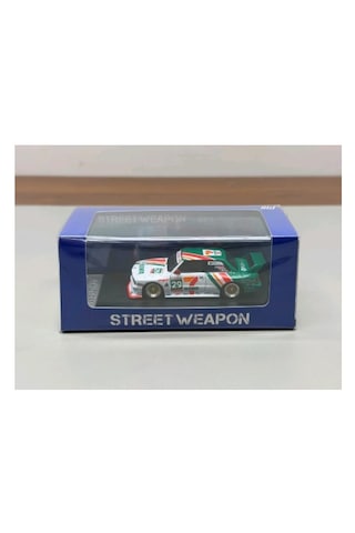 Street Weapon 7-eleven Bmw E30 M3 Lto Modified Version 1/64 Pleksi