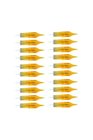 Qingmipy Profesyonel Dövme İğne Seti - 20 Adet Steril 3rl Kartuş İğne, Başlangıç Seviyesi Ve Sanatçılar İçin