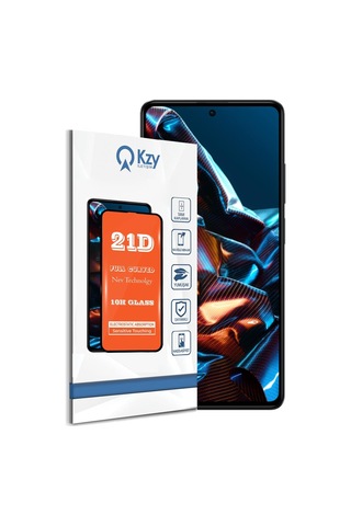 Iletişim X5 Pro 5g Tam Kaplayan 21d Temperli Ekran Koruyucu Cam