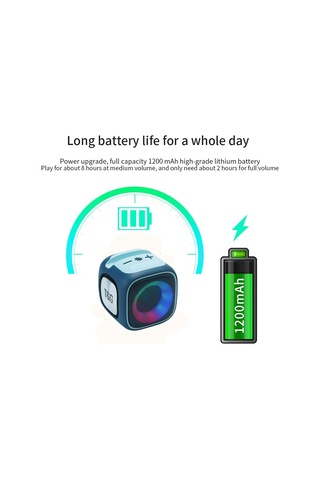 T&G TG359 Mini Bluetooth 5.3 Şarj Edilebilir Hoparlör