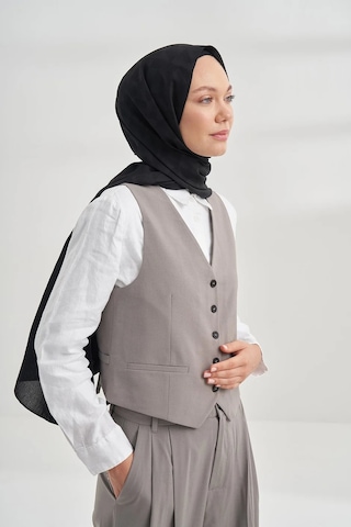 Armanda Cotton Monogram Geometrik Desen Şal 3120 Siyah