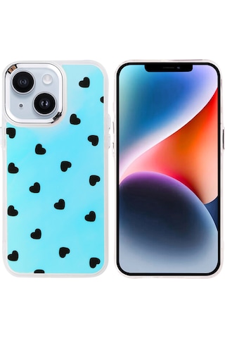 İphone Uyumlu 13 Kılıf Airbag Tasarımlı Kapak Hadra Kalp