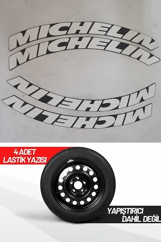 Michelin Motosiklet Ve Otomobil Araç 3d Oto Lastik Yazısı Sticker Arma 4 Adet Michelin Motosiklet Ve Otomobil Araç 3d Oto Lastik Yazısı Sticker Arma 4 Adet