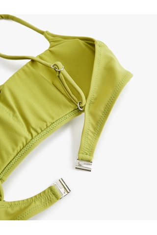 Koton Astarlı Hafif Destekli Bralet Bikini Üstü Yeşil 5sak10214mm Yeşil