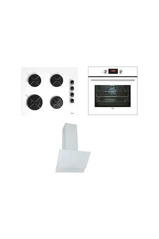 Teka Chef 6 HaK 625 WH - GBE 64002 KBC WH - ATV 60 Beyaz Ankastre Set