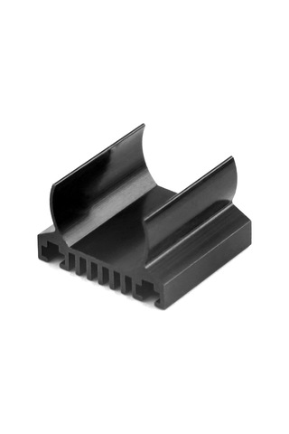 Dianziye Trax4 Ve Trax4-m 1/18 Rc Zırhlı Araçlar İçin 180 Motor Soğutucu Radyatörü Siyah - Bjm401 Alüminyum Geliştirme Parçası