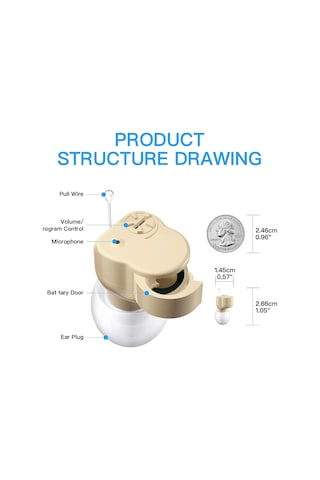 Profesyonel Ses Amplifikatörleri Yaşlılar İçin İşitme Cihazları