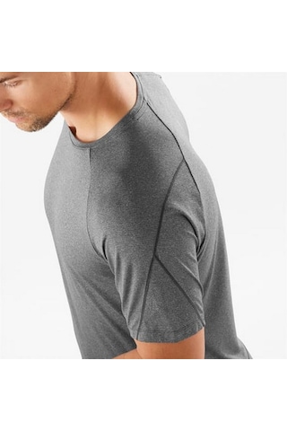 Salomon Lc2050500 Cross Run Ss Tee M Erkek Tişört 001