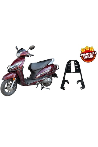 Honda Activa Çanta Demiri Ve Koruma Demiri Set - Vida Seti Dahil