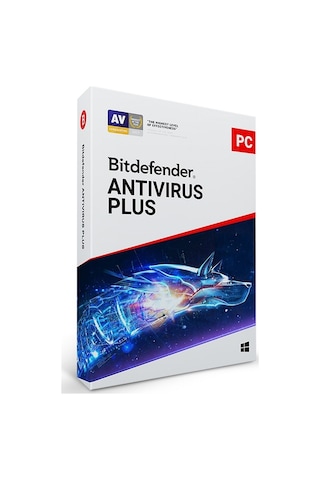 Bitdefender Antivirus Plus Lisans 3 Kullanıcı 2 Yıl
