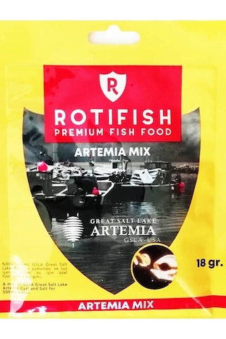 Rotifish Artemia Mix Yavru Balık Yemi 5 x 18 G Artemia Yumurtası