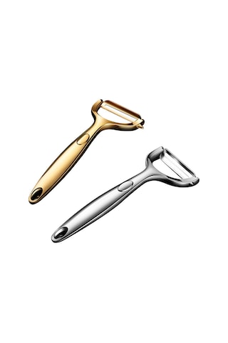 Yystore Çok Fonksiyonlu Çinko Alaşımı Soyucu Bıçak 2 Parça