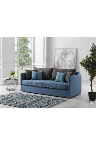 Siesta Fonksiyonel Kanepe Mavi Gece Mavisi