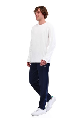Lumberjack Mb Loen 14ljk-130-33 5pr Beyaz Erkek Uzun Kol T-shirt Beyaz