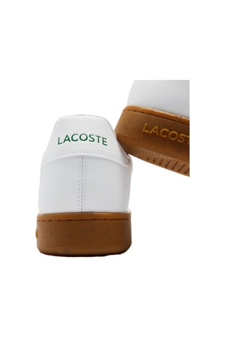 Lacoste Carnaby Cup 125 3 Sma Leather Mens Sneaker Hakiki Deri Erkek Günlük Spor Ayakkabı Beyaz Beyaz