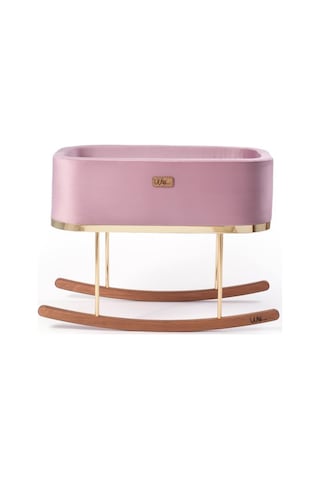 Will Beside Large Pink Gold Anne Yanı Beşik Pembe