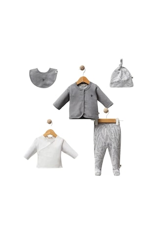 Yenisinial Little Frog 5 Parça Hastane Çıkışı Grey Grey