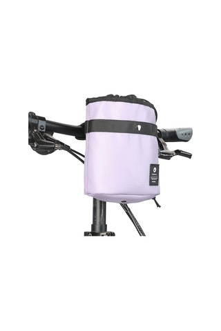 Rhınowalk Rk24932 Çok Fonksiyonlu Polyester Bisiklet Çantası Omuz Çantası Saklama Çantası - Açık Mor