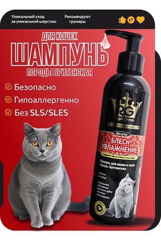 Apicenna Royal Groom British Kedi Şampuanı 200 Ml 191159006
