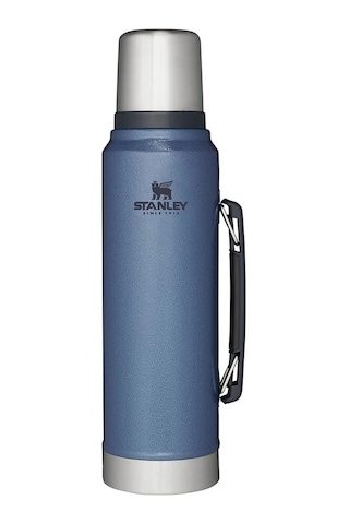 Stanley Legendary Klasik Vakumlu Paslanmaz Çelik Termos 1lt - Hammertone Lake Mavi