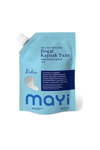 Mayi İyotlu İnce Kaynak Tuzu 2 KG