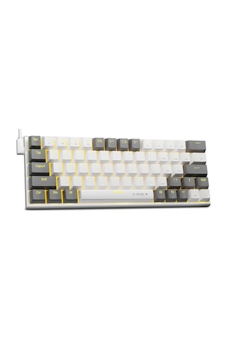 Blue Switch Z11 Mini İngilizce Q Klavye Full Anti Ghosting Mekanik Oyuncu Klavyesi