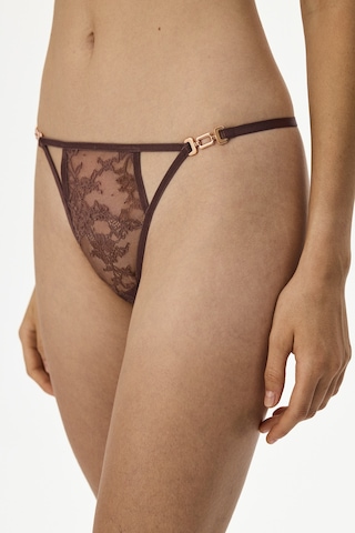 Penti Kahverengi Strap String Külot Bn83