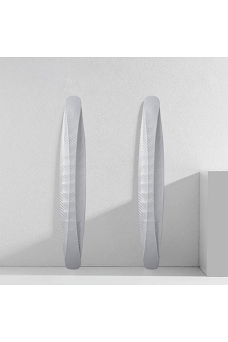 Trendooze Homyl 2 Adet Universal Araç Tampon Koruyucuları Gri Araba Ön