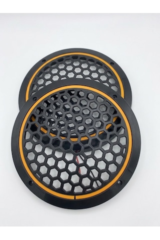 20cm Amber Neon Ledli Hoparlör Kapağı
