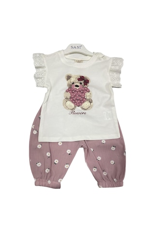 Babydoll 2li Takım Sani Pembe-10823 Pembe