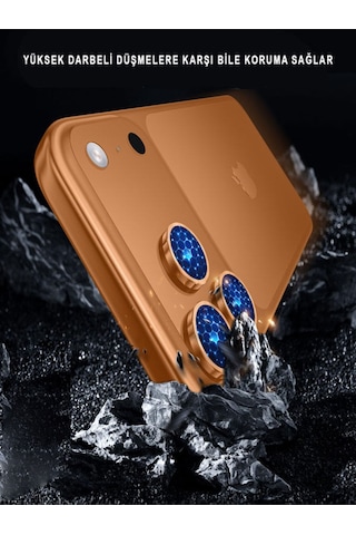 İphone 17 Pro / 17 Pro Max Uyumlu Safir Lens Çizilmez Dayanıklı Kamera Koruyucu