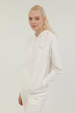 Lumberjack Wb Hoodie 3pr Ekru Kadın Sweatshirt 17sn80 001