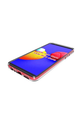 Galaxy A01 Core Kılıf Zore Süper Silikon Kapak Renksiz