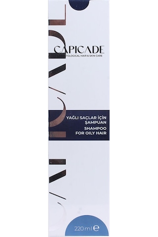 Capicade Yağlı Saçlar İçin Şampuan 220ml Yağlı