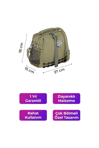 Kriste Bell Kadın Çanta Bej 26428 Bej