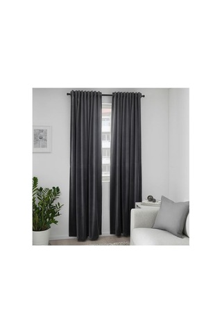 Ikea Sanela Fon Perde 140x300 Cm Gri