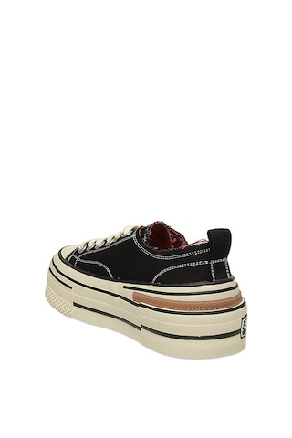 Lufian 121230039 Elena Canvas Unisex Sneaker Ayakkabı Siyah
