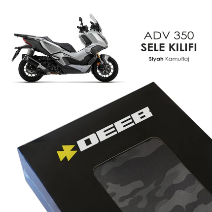 Adv350 Sele Kılıfı Siyah Kamuflaj Adv350 Sele Kılıfı Siyah Kamuflaj