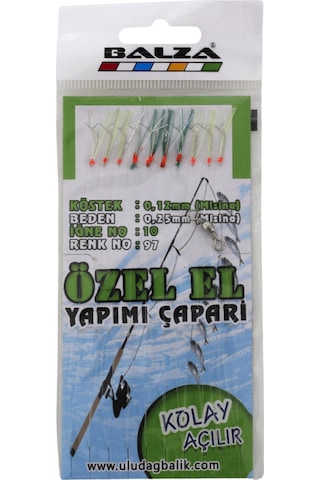 Kolay Açılır Özel El Yapımı İstavrit Çaparisi