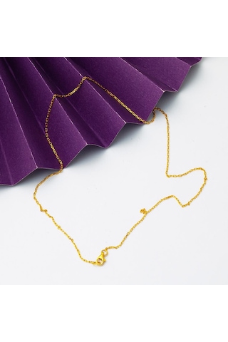 22 Ayar Altın Zincir 45 cm. NMS22ZNC1