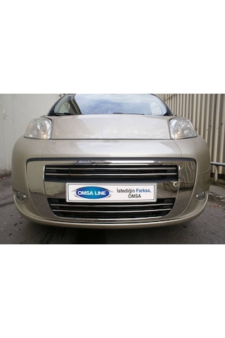 Peugeot Bipper Krom Ön Tampon Çıtası 4 Parça 2008 ve Sonrası